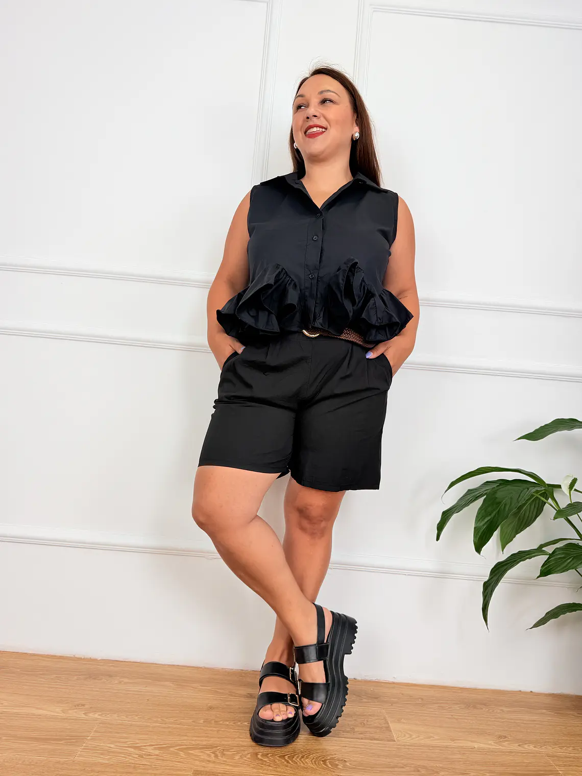 Menta Shorts Black 26765  1