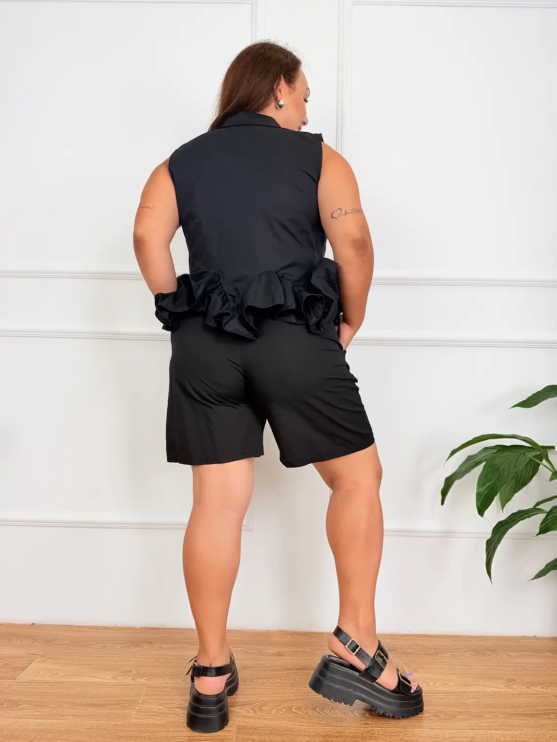 Menta Shorts Black 26765  2