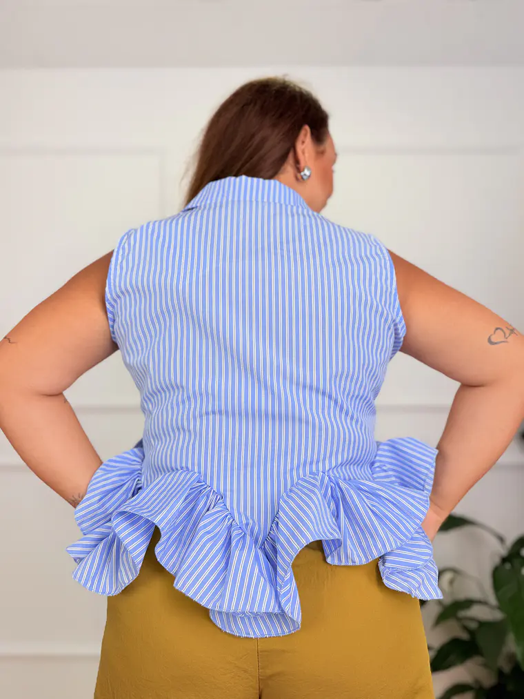 Selini Shirt Baby Blue (A) 21526 2