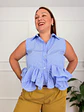 Selini Shirt Baby Blue (A) 21526 - thumbnail 1