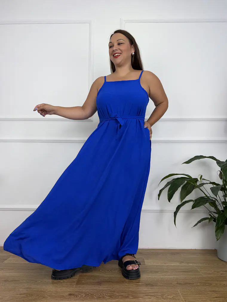 Marlen Dress Blue 6695   1