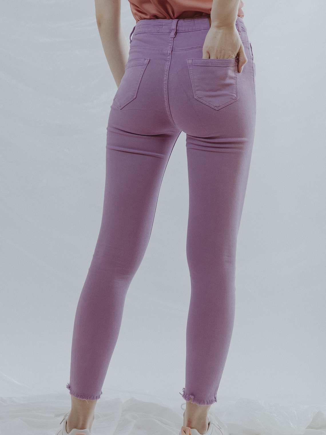 Kate Purple Skinny Jeans 3