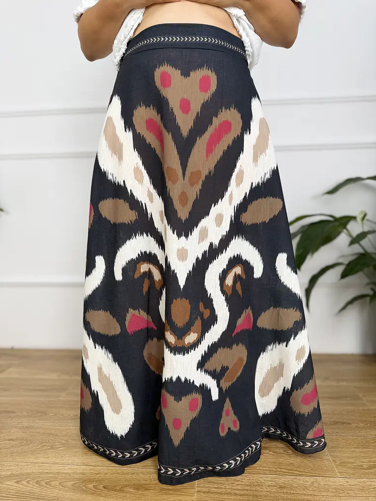 Marianthi Skirt Black 10200D  4