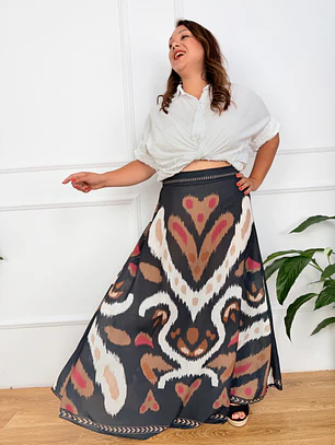 Marianthi Skirt Black 10200D 