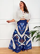 Marianthi Skirt Blue 10200D - thumbnail 1