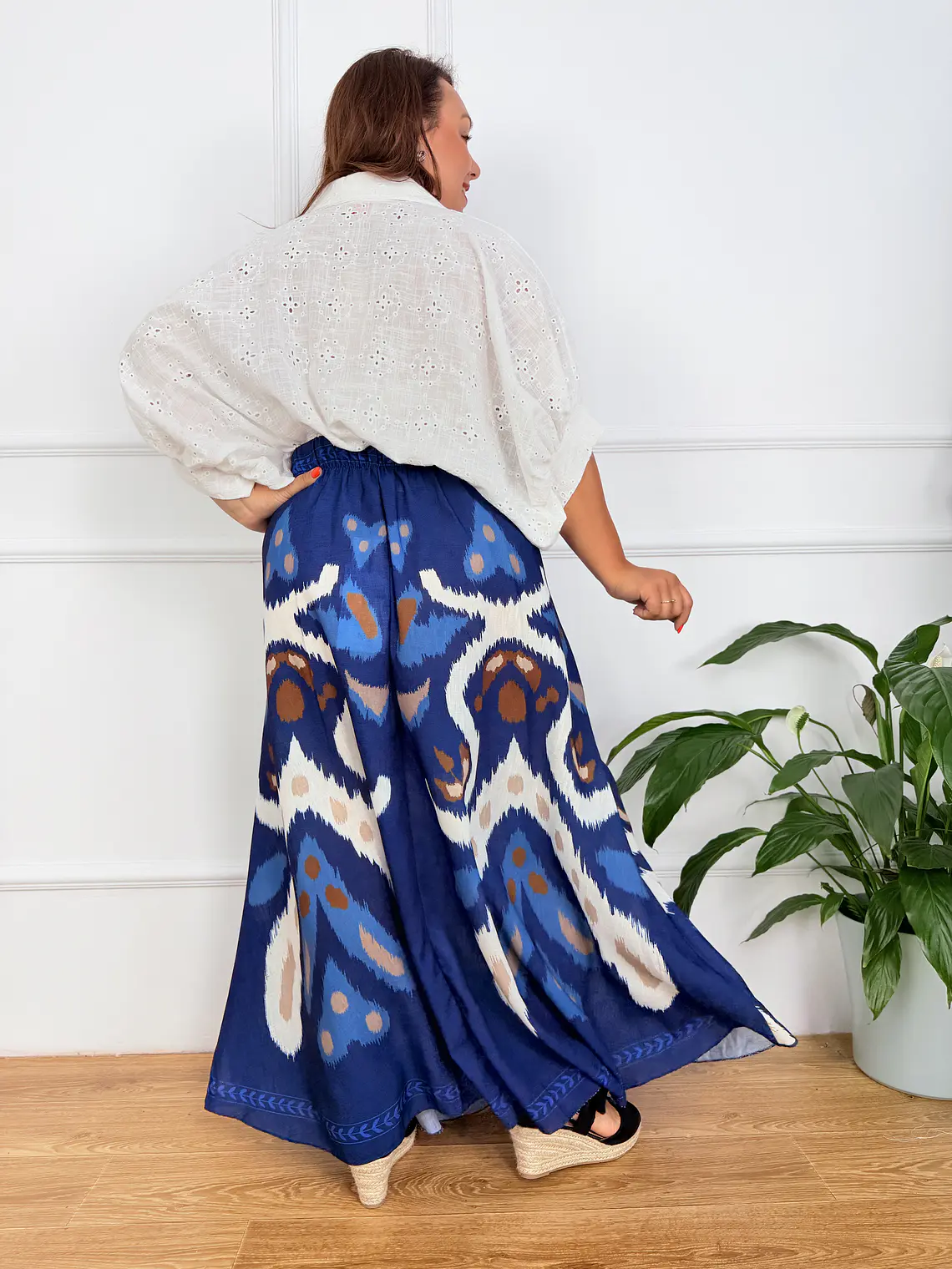 Marianthi Skirt Blue 10200D 2