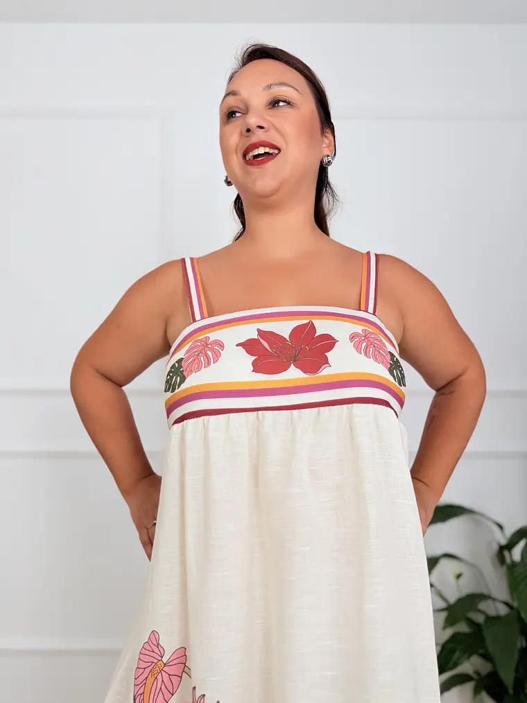 Rondinara Dress White S207  3