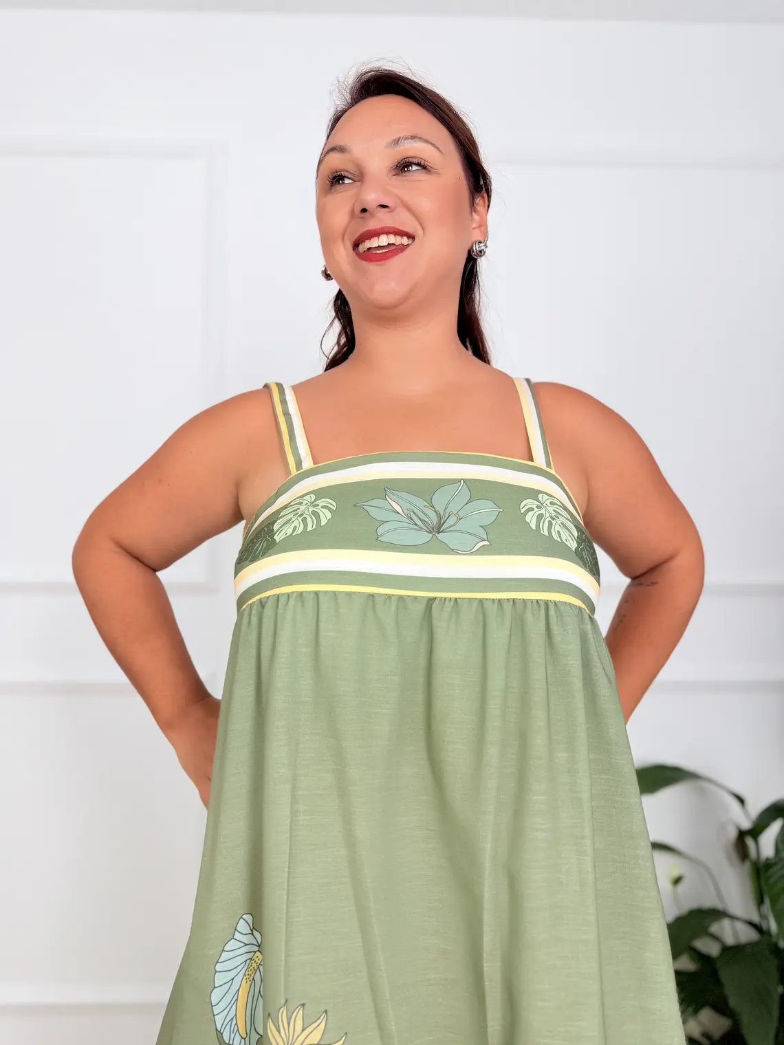 Rondinara Dress Green S207 3