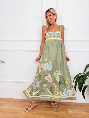 Rondinara Dress Green S207