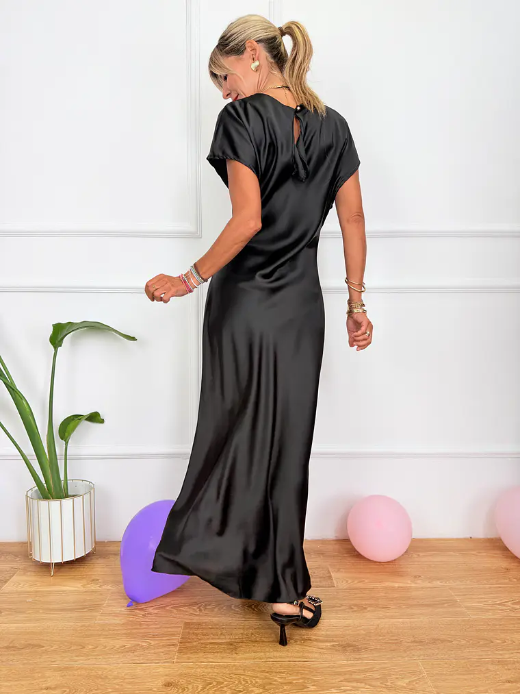 Dittany Dress Black 12517   3