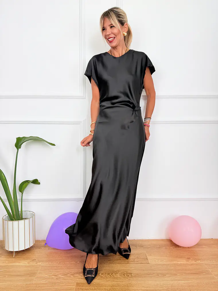 Dittany Dress Black 12517   1