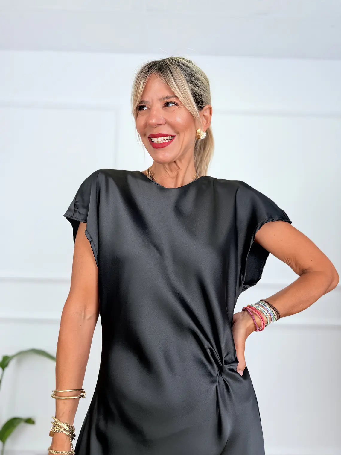 Dittany Dress Black 12517   4