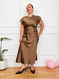 Dittany Dress Brown 12517 - thumbnail 1