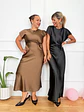 Dittany Dress Brown 12517 - thumbnail 2