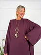 Rodrigo Dress Eggplant 5203     - thumbnail 4