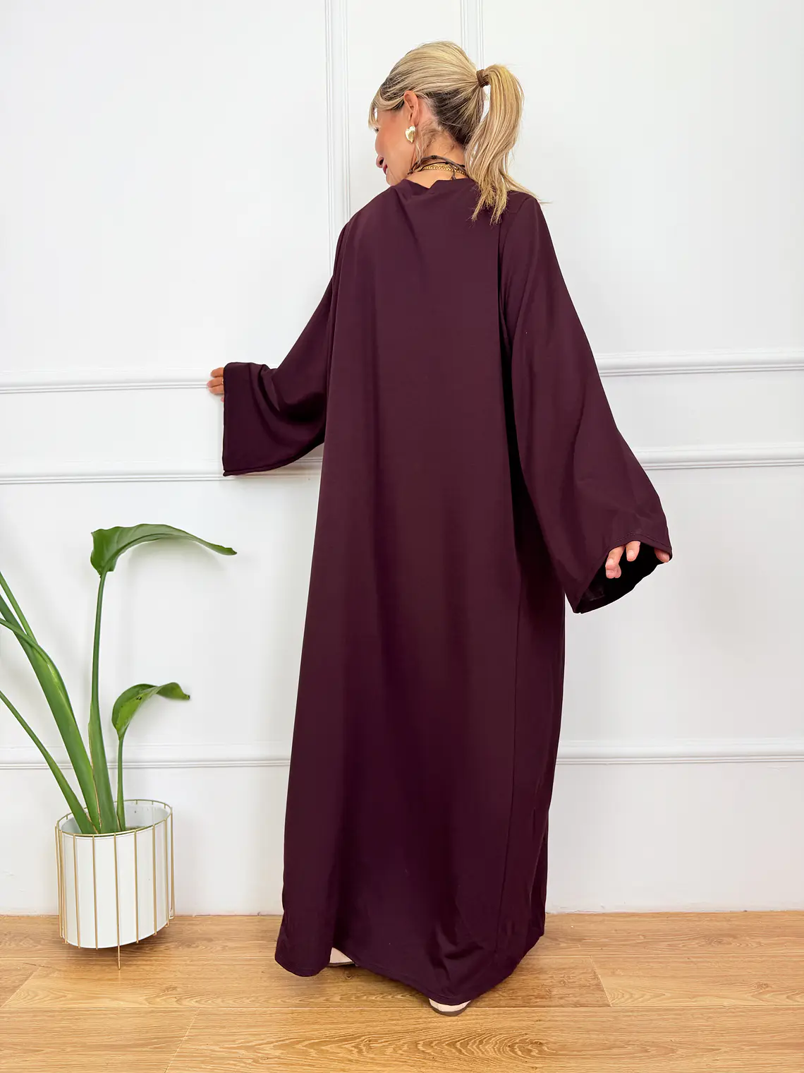 Rodrigo Dress Eggplant 5203     3