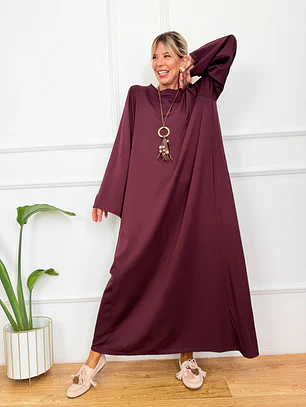 Rodrigo Dress Eggplant 5203    