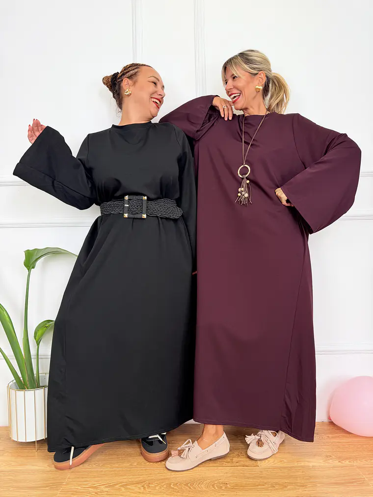 Rodrigo Dress Eggplant 5203     2