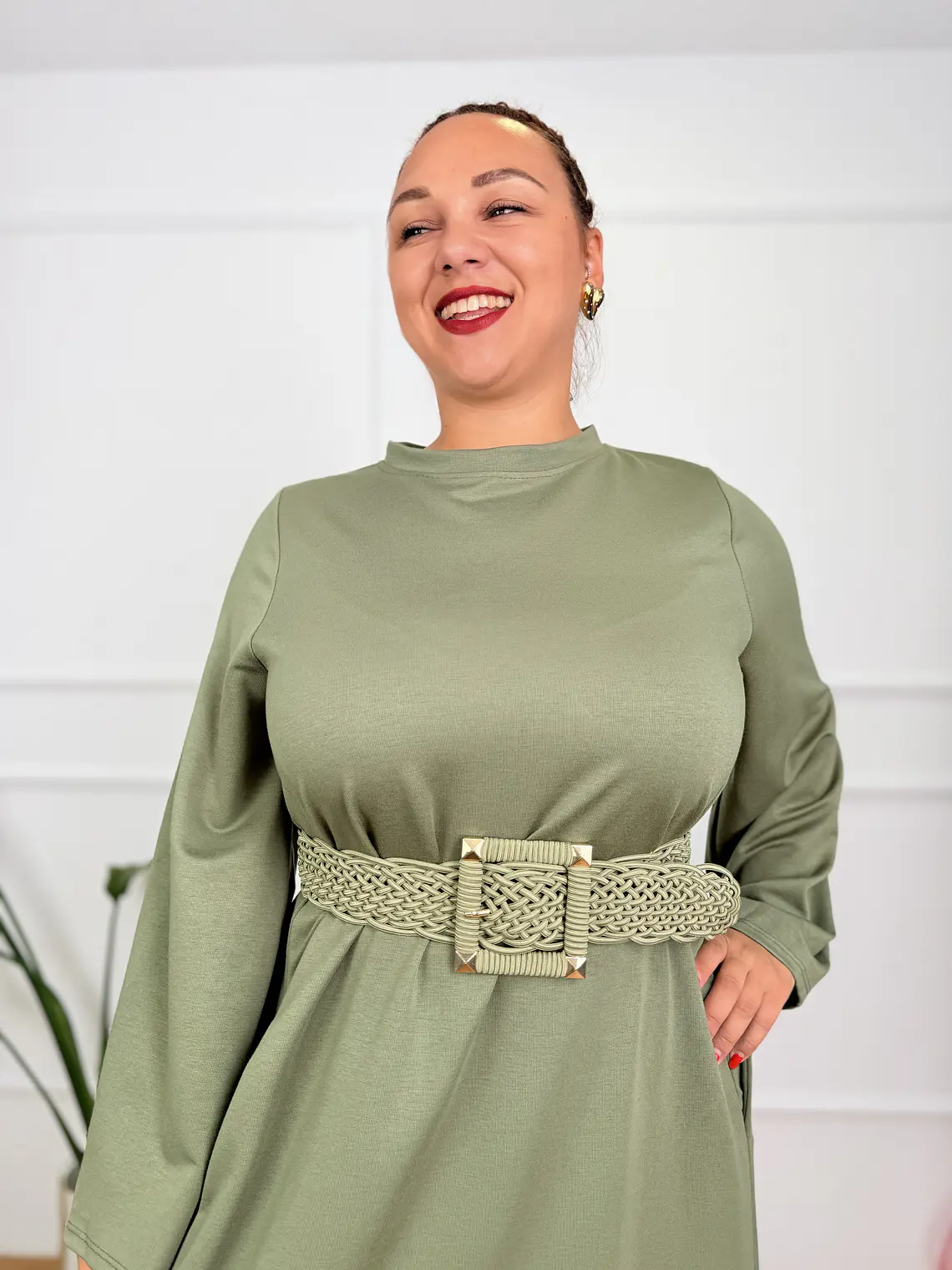 Rodrigo Dress Chaki 5203 4