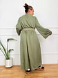 Rodrigo Dress Chaki 5203 - thumbnail 3