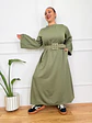 Rodrigo Dress Chaki 5203 - thumbnail 1