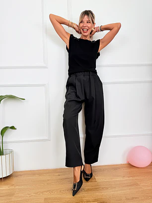 Blueberry Pants Black 828502