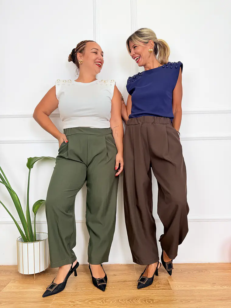 Blueberry Pants Brown 828502 2