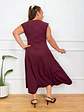 Carnation Dress Eggplant 70137  - thumbnail 3