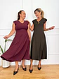 Carnation Dress Eggplant 70137  - thumbnail 2