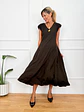 Carnation Dress Brown 70137   - thumbnail 1
