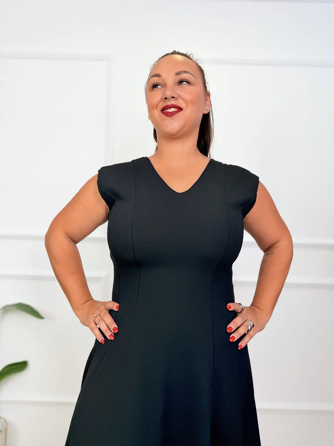 Carnation Dress Black 70137   4