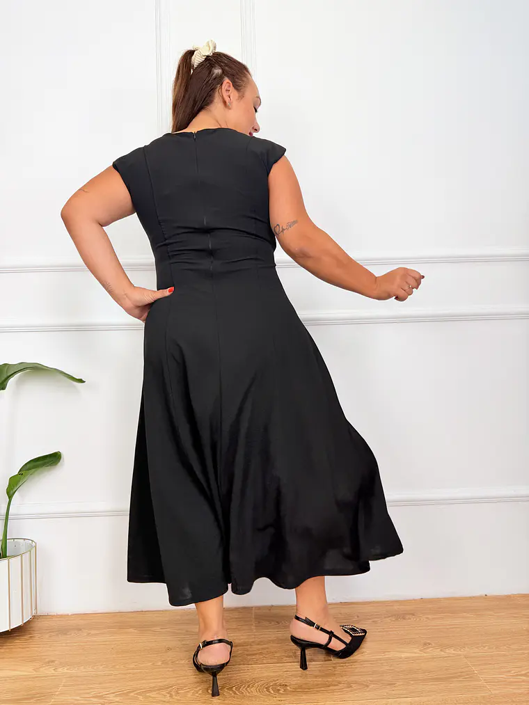 Carnation Dress Black 70137   3