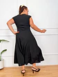Carnation Dress Black 70137   - thumbnail 3