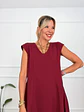 Carnation Dress Wine 70137 - thumbnail 4