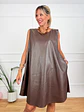 Lavender Dress Brown 21-P2 - thumbnail 4