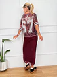 Daquiri Skirt 37310 Wine  - thumbnail 3