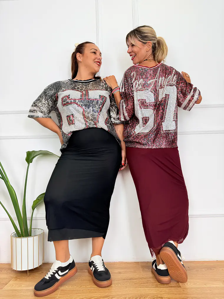 Daquiri Skirt 37310 Wine  2