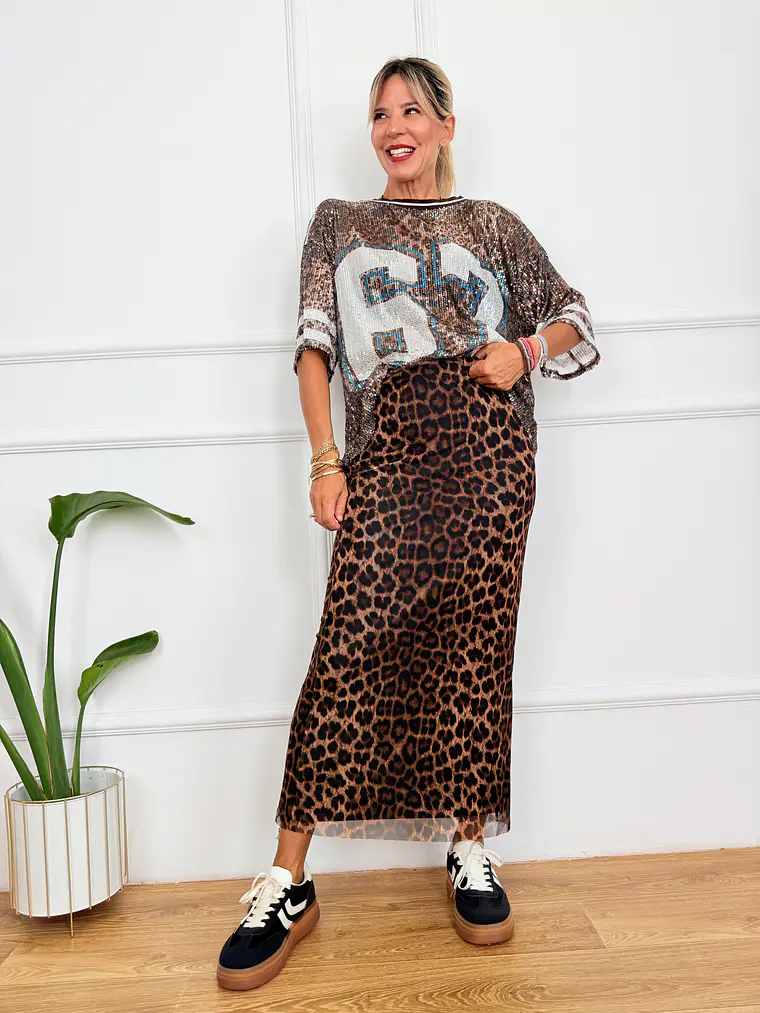 Positano Skirt 33302 Brown 2