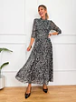 Amaretto Maxi Dress Grey  - thumbnail 1