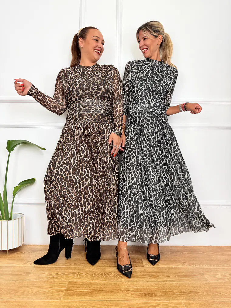 Amaretto Maxi Dress Brown 2