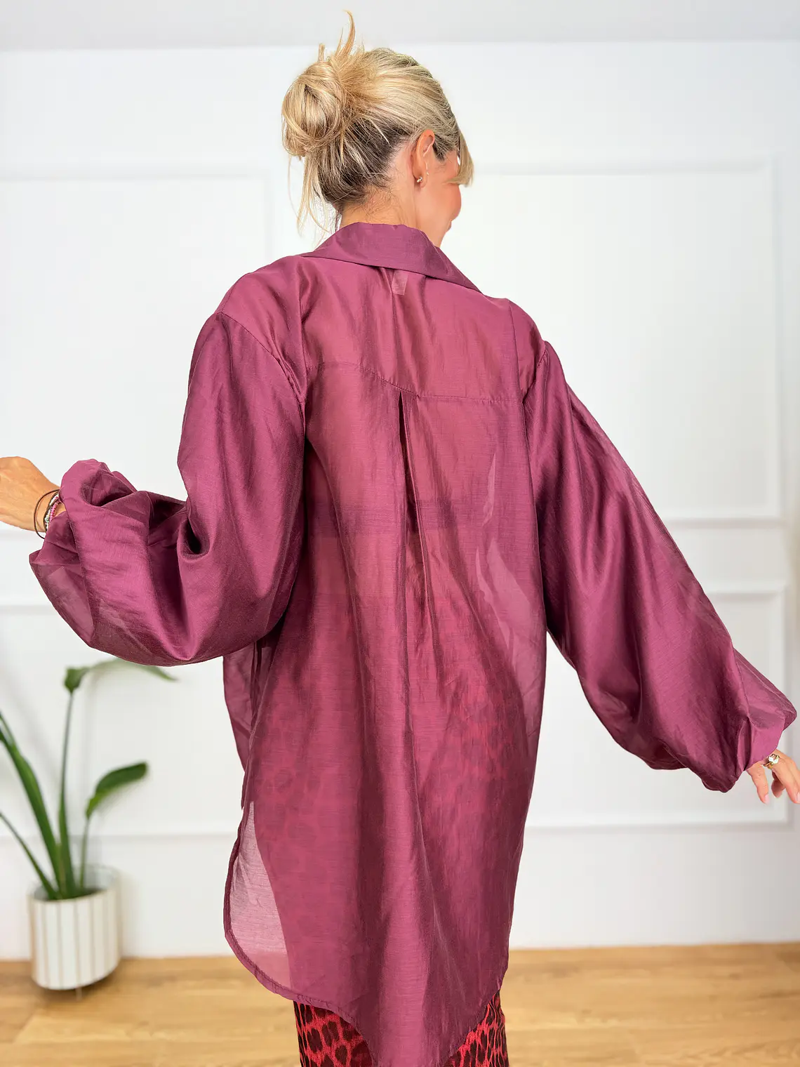 Obsession Blouse Eggplant 26532   2
