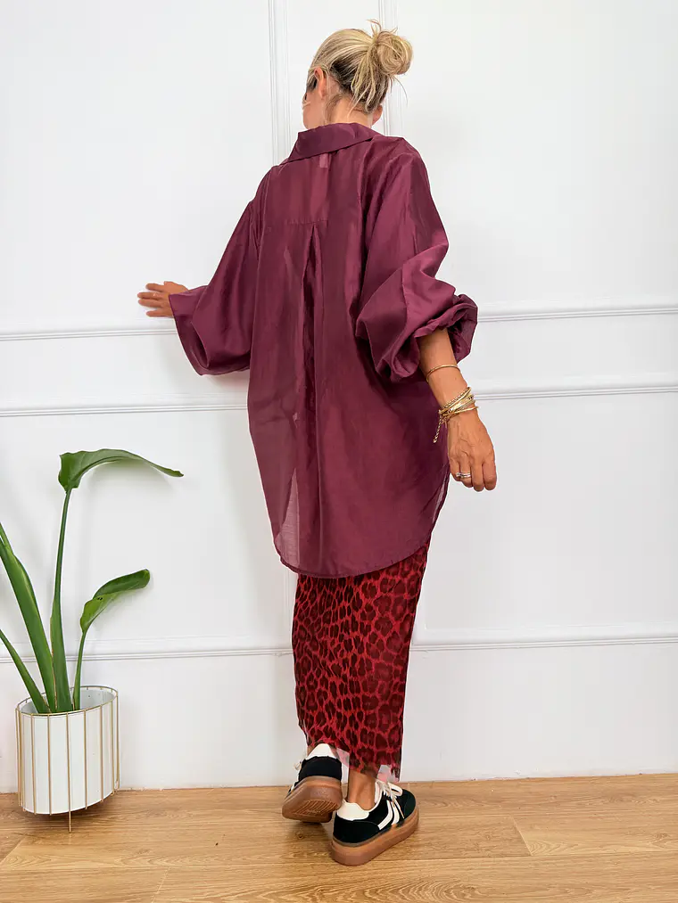 Obsession Blouse Eggplant 26532   4