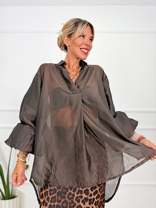 Obsession Blouse Brown 26532