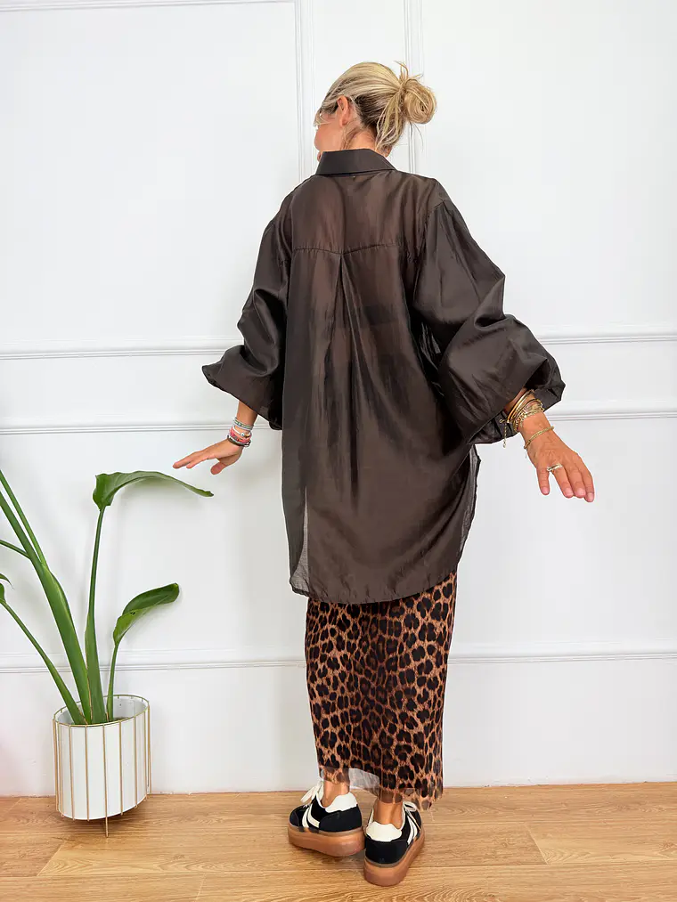 Obsession Blouse Brown 26532 4