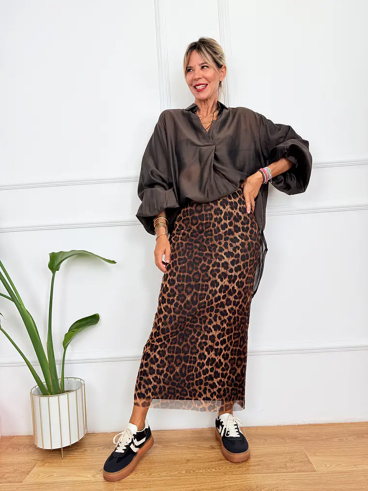 Obsession Blouse Brown 26532 3