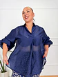 Obsession Blouse Blue 26532  - thumbnail 1