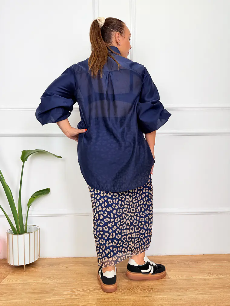 Obsession Blouse Blue 26532  4