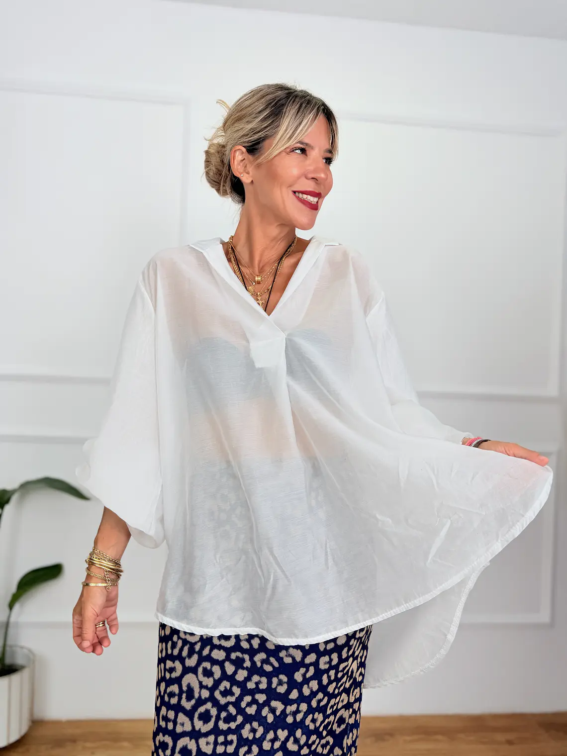 Obsession Blouse White 26532  1