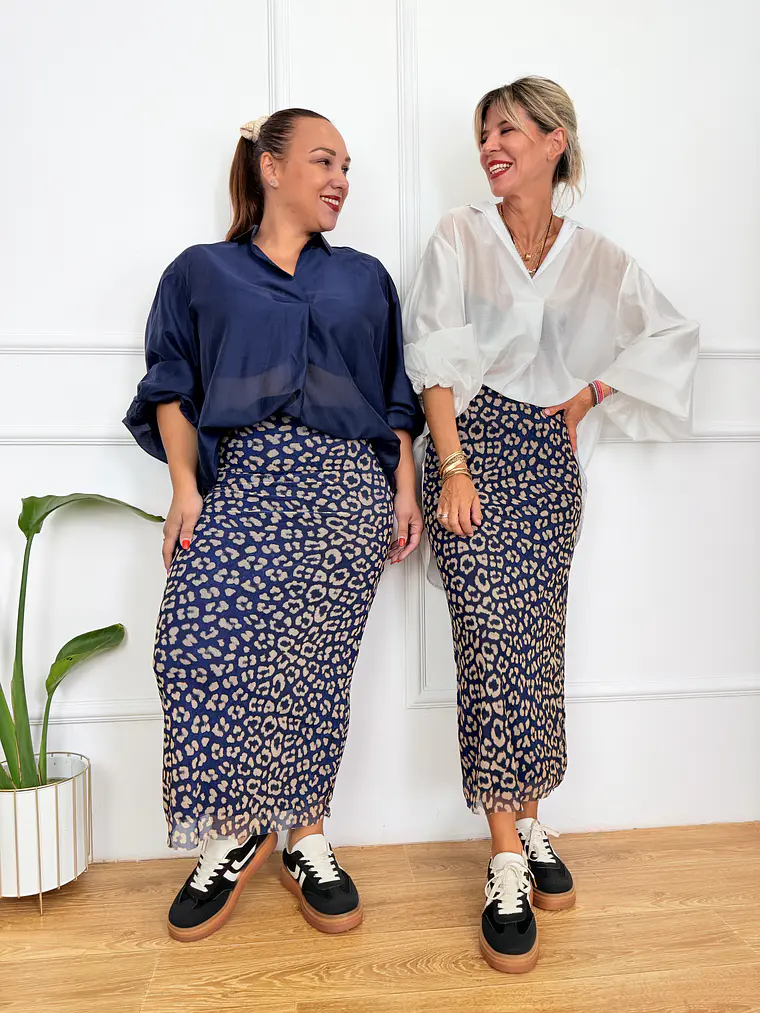 Positano Skirt 33302 Blue  2