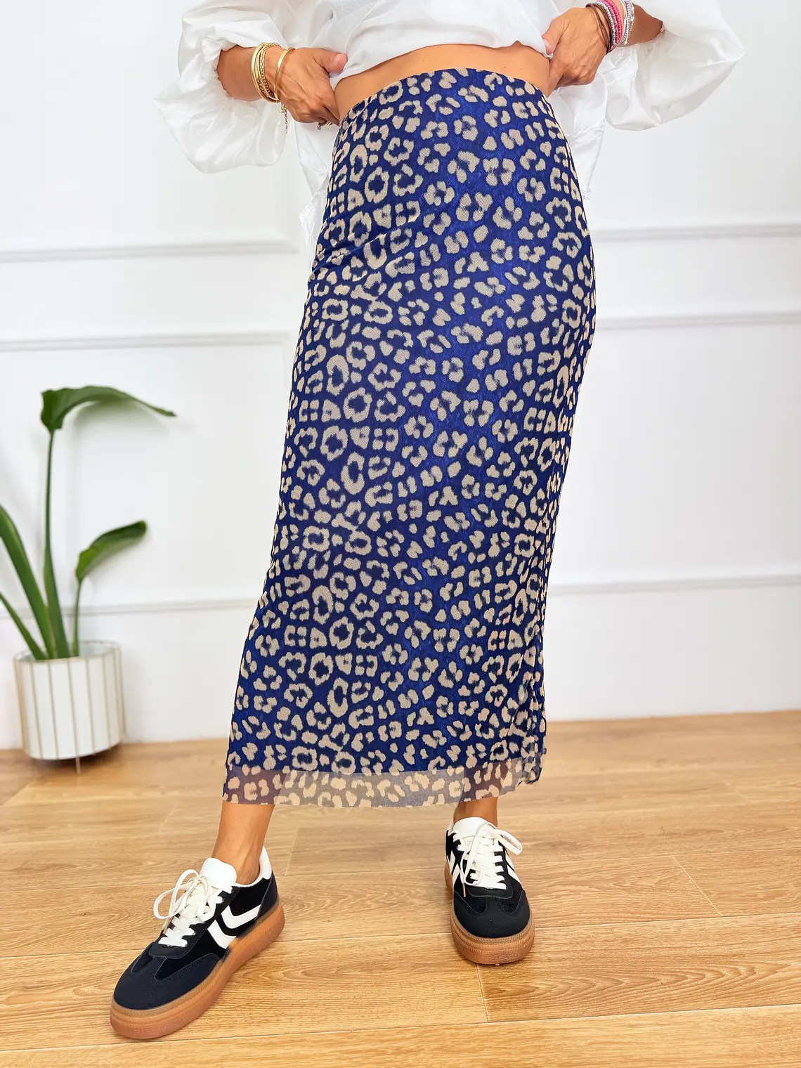Positano Skirt 33302 Blue  4
